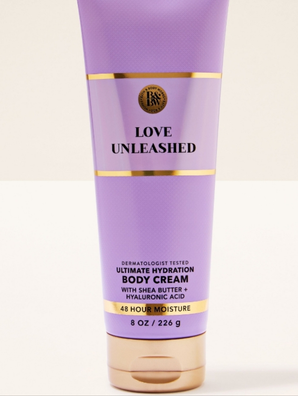 Bath & Body Works Love Unleashed Lavender Purple Body Cream